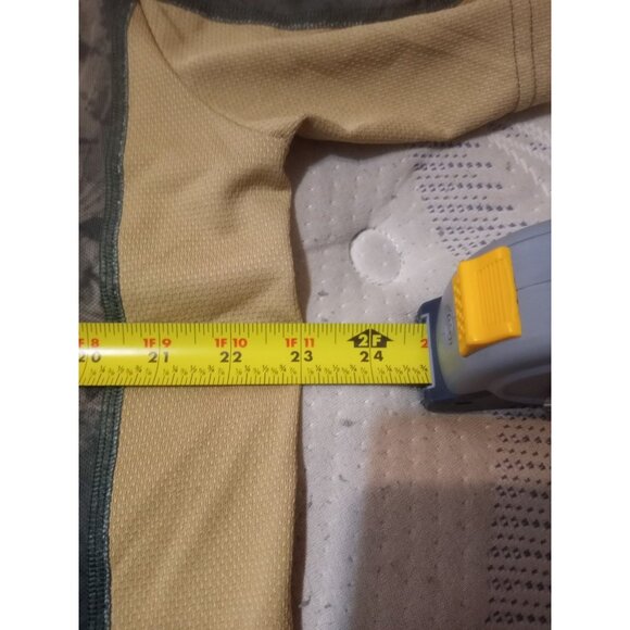 Huk Fishing T-Shirt Mens Large L Brown Camo Performance Short Sleeve UPF Stretch - Picture 12 of 13